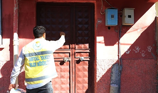 712 haneye günlük sıcak yemek ulaştırılıyor