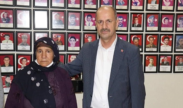 Başkan Yavuz Şehit Anneleri İnutulmadı!