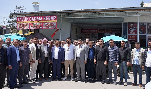 Sanayi esnafından İYİ Parti Milletvekili adayı Emin Yetim'e tam destek