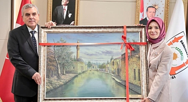 Mahinur Özdemir Göktaş’tan Beyazgül’e ziyaret (video)