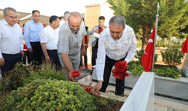 Şıldak’tan Osmanbey Şehitliği’ne ziyaret