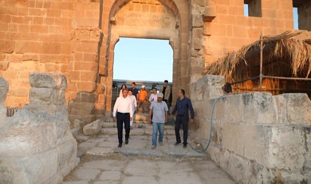 Vali Şıldak Tarihî Harran Bölgesinde inceleme Yaptı