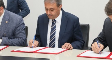 24 Derslikli okul için protokol imzalandı (video)