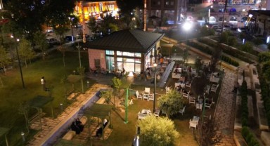 Belediye bahçesi vatandaşların nefes alacağı bir mekân oldu (video)