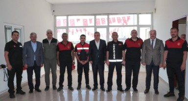 Beyazgül, “Tüm itfaiye erlerimizle iftihar ediyoruz” (video)