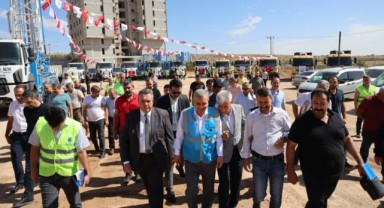 Beyazgül, “Yeni alınan araçlarla ŞUSKİ sahada daha güçlü olacak” (video)