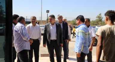 Depremde hasar gören Harran Devlet hastanesinin yıkım işlemi başlayacaktır (video)