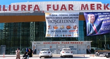 Şanlıurfa 11.Gıda Yöresel Ürünler Hediyelik Eşya ve El Sanatları Fuarı devam ediyor.