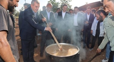 Hilvan ilçesi Ovacık Mahallesi'nde 