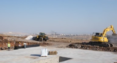 Kuzey şehir konut projesinde hummalı bir çalışma yürütülüyor (Video)