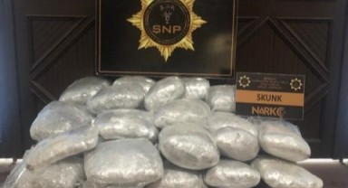 Şanlıurfa’da 1567.250 gram skunk maddesi yakalandı