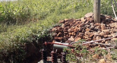 Şanlıurfa’da Gömülü Kaçak Trafo Bulundu