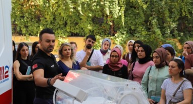 Şanlıurfa'da Sağlık personeline ‘Temel Yenidoğan Bakımı Eğitimi’ verildi (video)