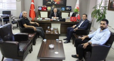 ŞUTSO Başkanı Yetim'den Tarım İl Müdürü Şıtıl'a ziyaret