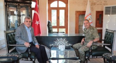 Tuğay Komutanı Büyükköroğlu'ndan Beyazgül'e ziyaret