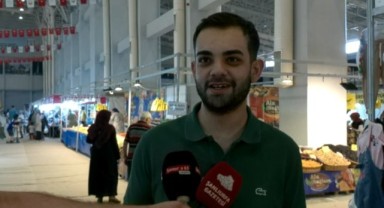 Urfa’nın kendi yetiştirdiği ürünleri bu fuarda görebiliyoruz (video)