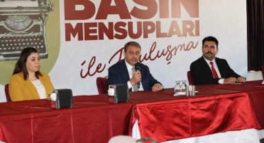 Vali Şıldak basın mensuplarıyla buluştu (video)