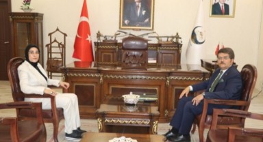 Yazmacı'dan Viranşehir Kaymakamı Koç'a ziyaret