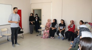 Haliliye’de uzman psikologlardan deprem sonrası travma eğitimi (video)