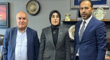 Karacabey'den AK Parti Şanlıurfa Milletvekili Yazmacı'ya ziyaret
