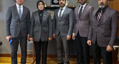 Karadağ'dan Milletvekili Yazmacı'ya ziyaret