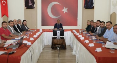 OSB Müteşebbis heyeti Vali Şıldak başkanlığında toplandı