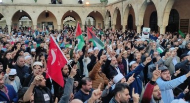 Şanlıurfa’da israil’in Filistin’e saldırısı kınandı.