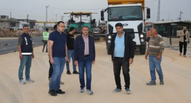 Vali Şıldak Akçakale yol çalışmalarını inceledi