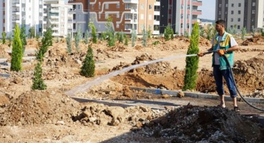 Doğukent’e 11 bin metrekarelik parkta sona doğru (video)