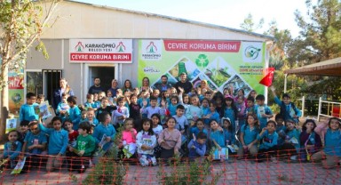 Karaköprü’de öğrencilere çevre bilinci anlatıldı (video)
