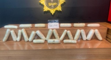 Şanlıurfa'da 10 kilo 450 gram skunk ele geçirildi