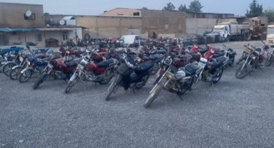 Şanlıurfa'da 137 çalıntı ,4 hacizli motosiklet yakalandı