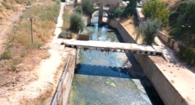 Urfa'nın göbeğinde bulunan karakoyun deresi bakım bekliyor (video)
