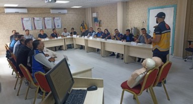 Zabıtalara İlk Yardım Eğitimi Verildi