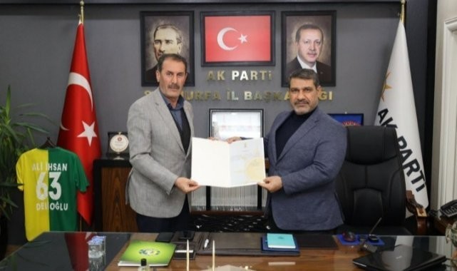 AK Parti Hilvan İlçe Başkanlığına Kemal Beyret atandı.