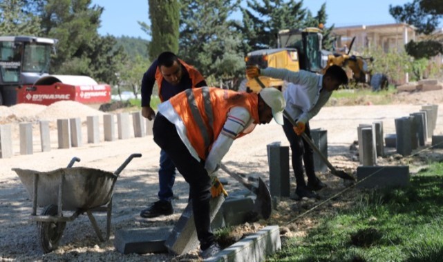 Karaköprü’ye konforlu yollar kazandırılıyor (Video)