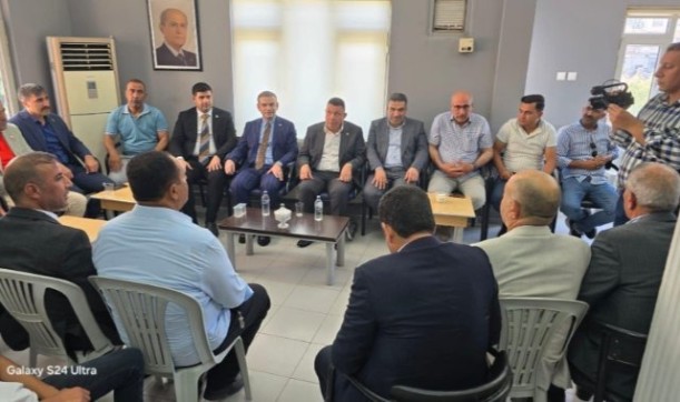 MHP Şanlıurfa İl Başkanlığında bayramlaşma gerçekleştirildi.