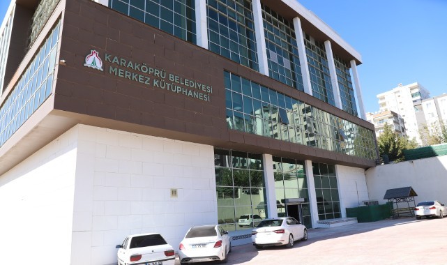 Karaköprü Belediyesi merkez kütüphanesi açılışa hazır (video)
