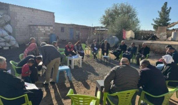 Ceylanpınar Aktepe, Büyük Yenice ve Işıklar Mahallelerinde çiftçiler bilgilendirildi.