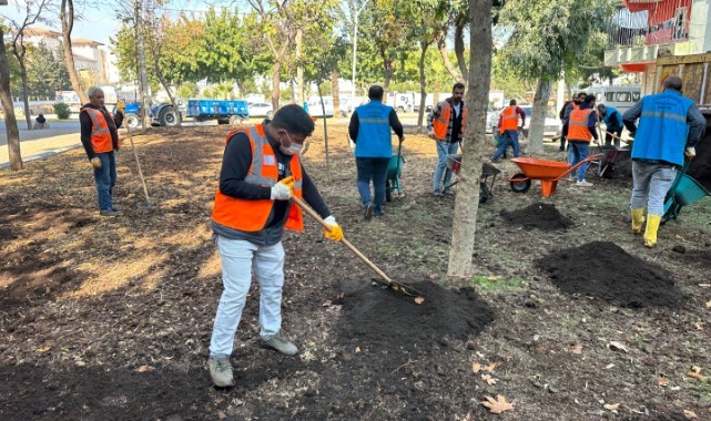Eyyübiye Parklarında Bakım Zamanı (video)