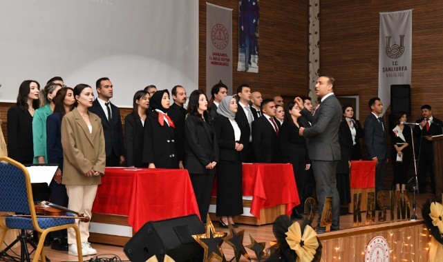 Şanlıurfa’da 24 kasım öğretmenler günü coşkusu