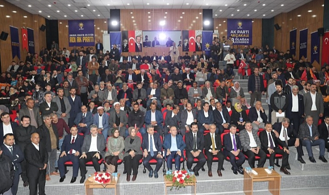 AK Parti Akçakale ve Ceylanpınar ilçe kongreleri yapıldı.