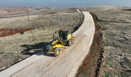 Büyükşehir’den 3 ilçede yol çalışması (Video)
