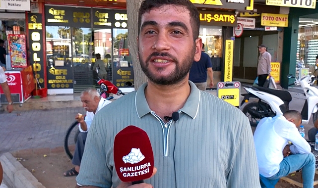 Şanlıurfa’da iş yok ve buradaki işverenlerin verdikleri maaş çok az