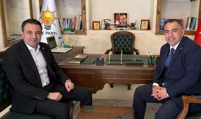 Doç. Dr. M. Umut Tuncer, AK Parti MKYK Üyesi Mehmet Ali Kurt’u Ziyaret Etti