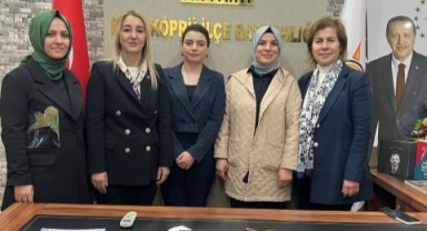 Karaköprü'de Kadın Kolları'nda Yeni Başkan Makbule Oruç Göreve Başladı