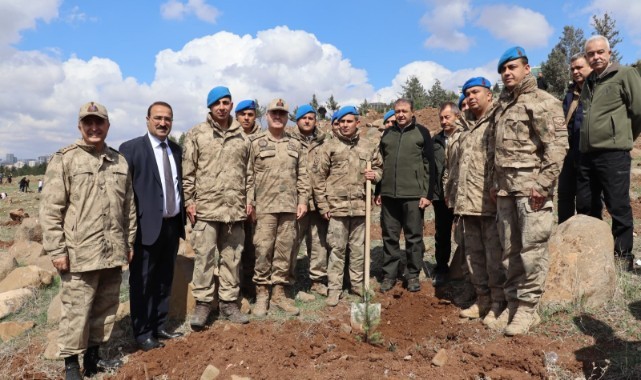Şanlıurfa İl Jandarma Komutanlığı’ndan Orman Haftası Etkinliği