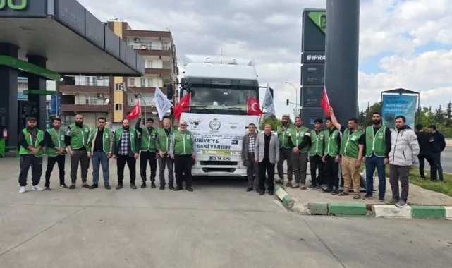 Şanlıurfa İHH, Deyrizor’a 1 Milyon TL Değerinde Yardım Gönderdi