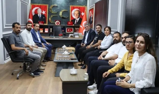 Baro Başkanı, MHP İl Başkanıyla Bir Araya Geldi