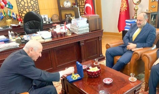 Başkan Gülpınar’dan MHP Lideri Bahçeli’ye Ziyaret